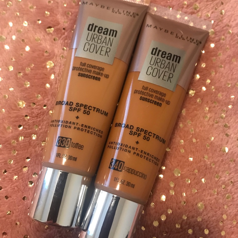 Maybelline Dream Urban Cover Foundation Bundle